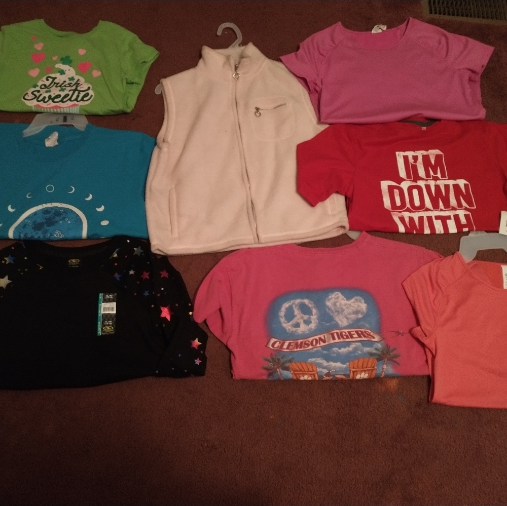 Girls top bundle xl